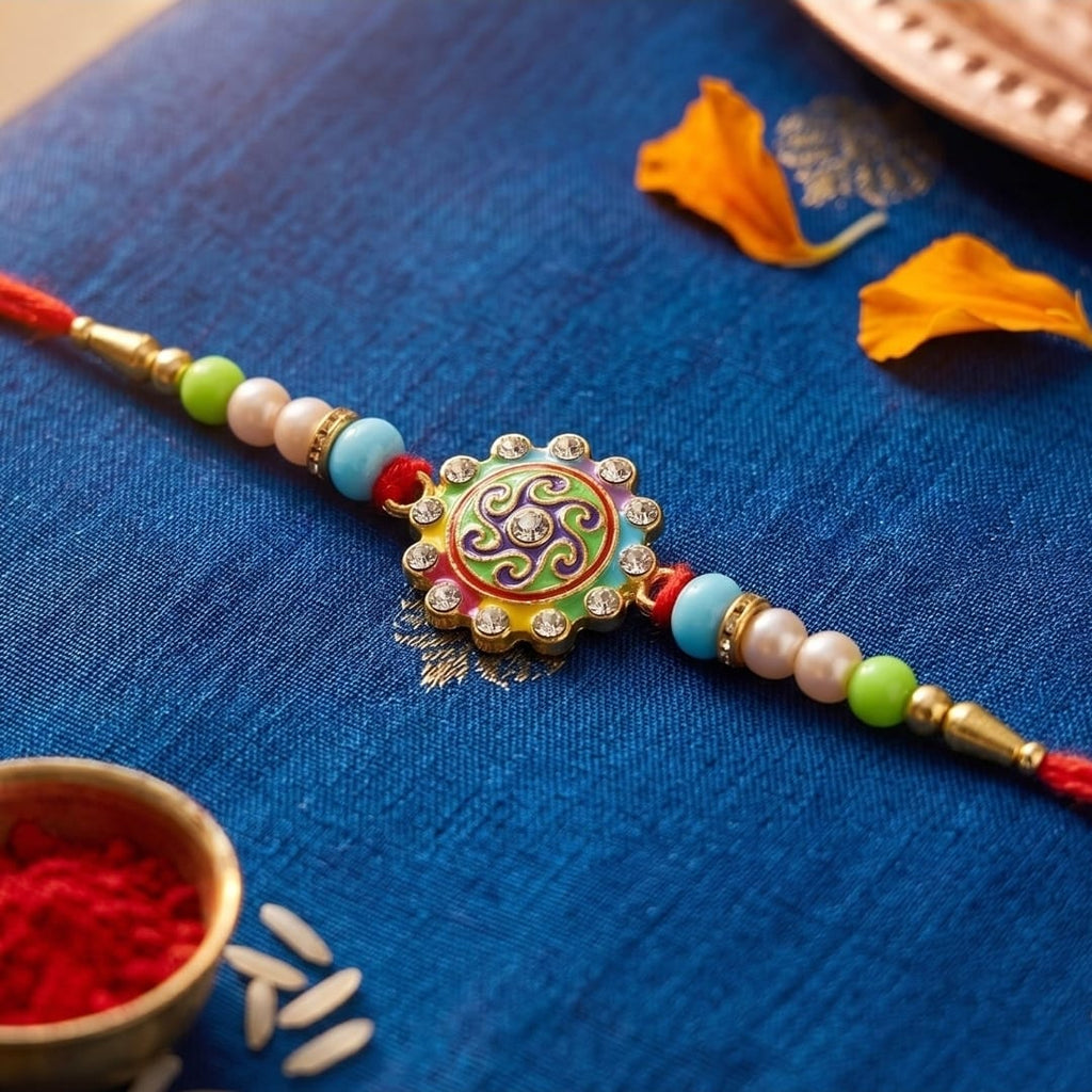 Floral Design for Raksha Bandhan