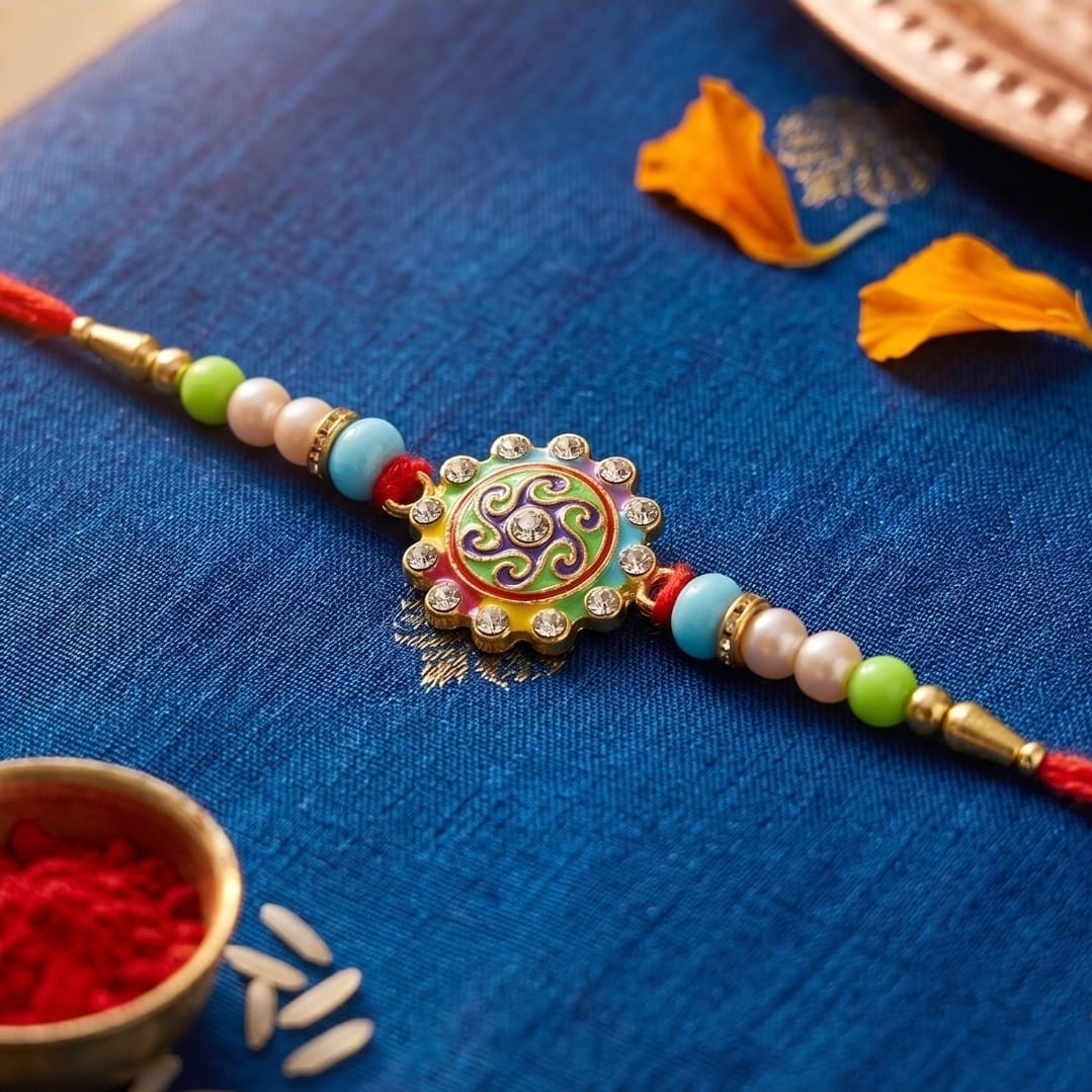 Floral Design for Raksha Bandhan
